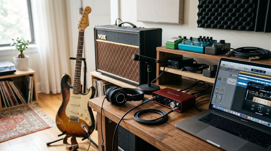 How much does it cost to start recording guitar tone at home?