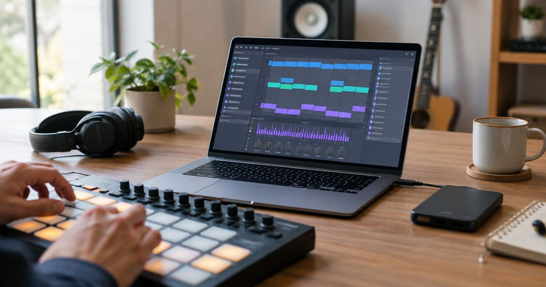 How much storage do MIDI drum groove libraries need?
