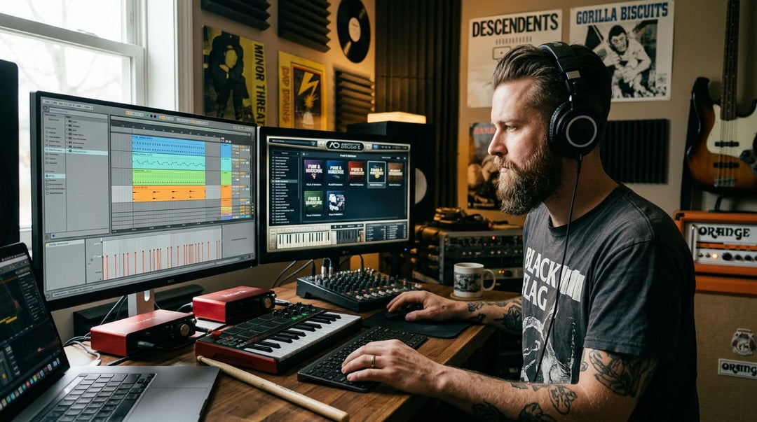Best MIDI drum packs for punk and hardcore bands 2026