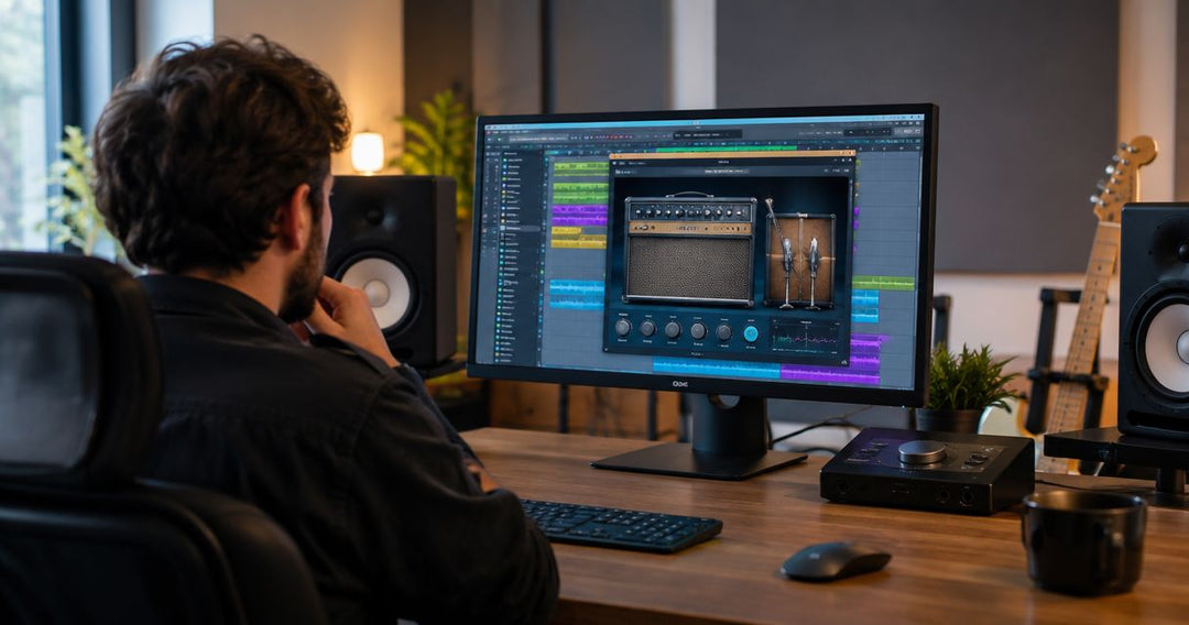How to connect Oracle Sound amp sims to Pro Tools