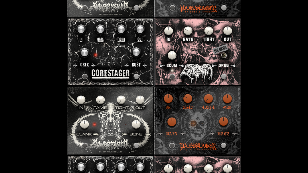 The Oracle Sound STAGER preamp pedal plugins for guitar and bass