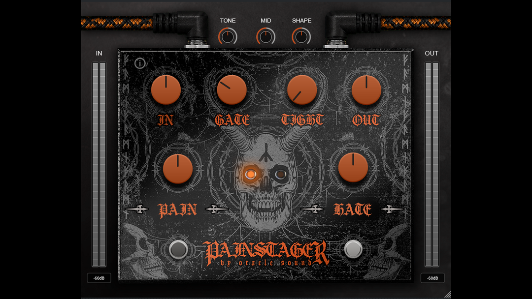 PAINSTAGER boost and distortion plugin by Oracle Sound
