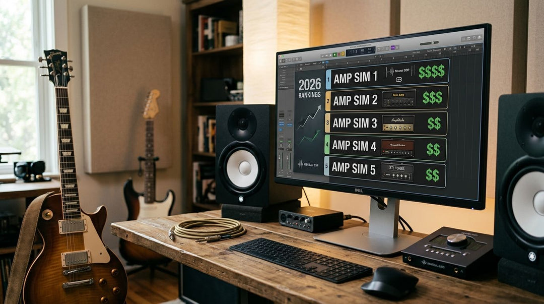 Guitar amp simulator plugins ranked by price 2026
