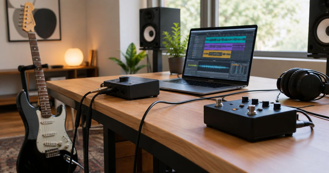 How to connect Slamp to Ableton Live for guitar reamping