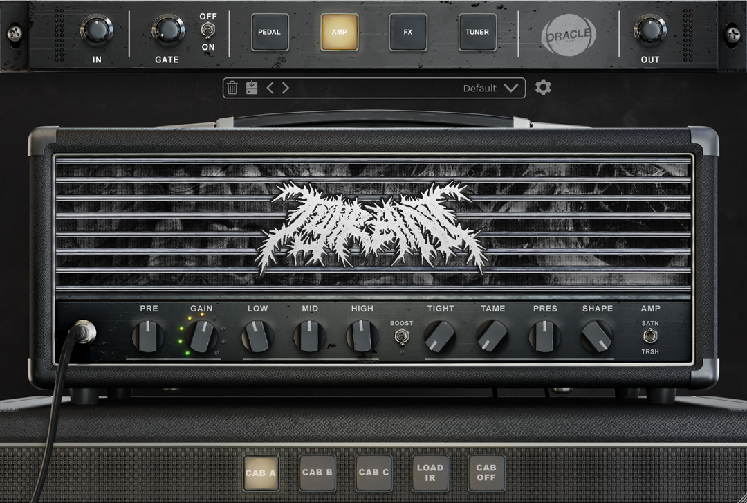 TYRANT amp sim plugin - SATN amp voicing, the second head on the AMP switch - Oracle Sound