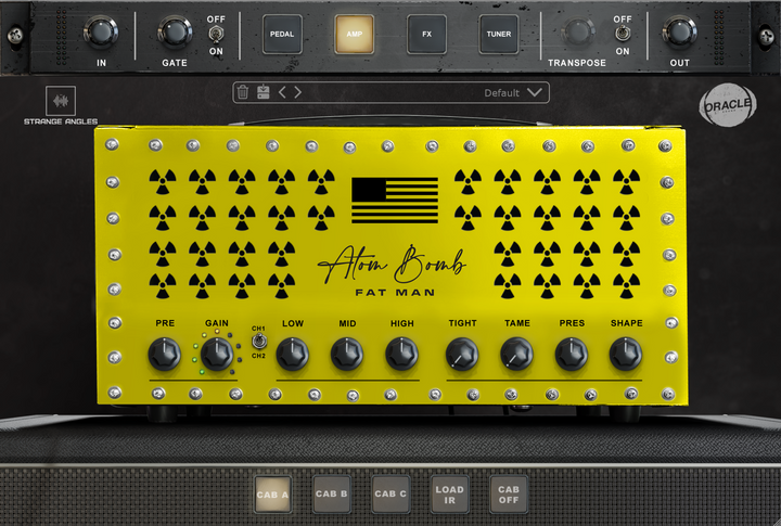 ATOM BOMB v2.5 second amp channel with gain, EQ, cabinets and transpose - Oracle Sound