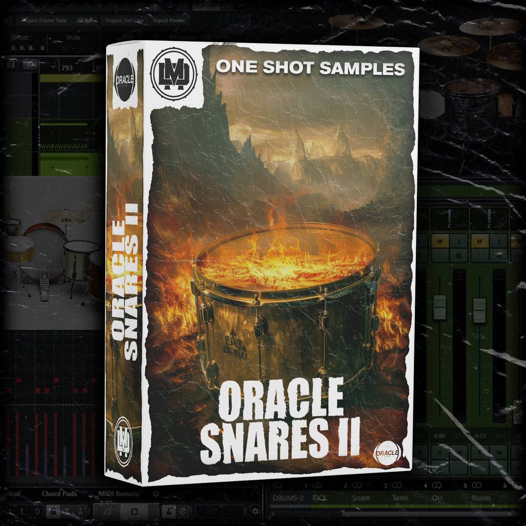 ORACLE SNARES 2 - 25 WAV & TCI ONE SHOT SAMPLES - Oracle Sound