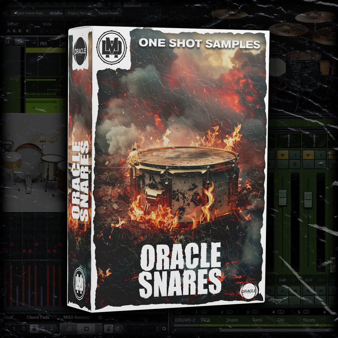 ORACLE SNARES - 26 WAV & TCI ONE SHOT SAMPLES - Oracle Sound