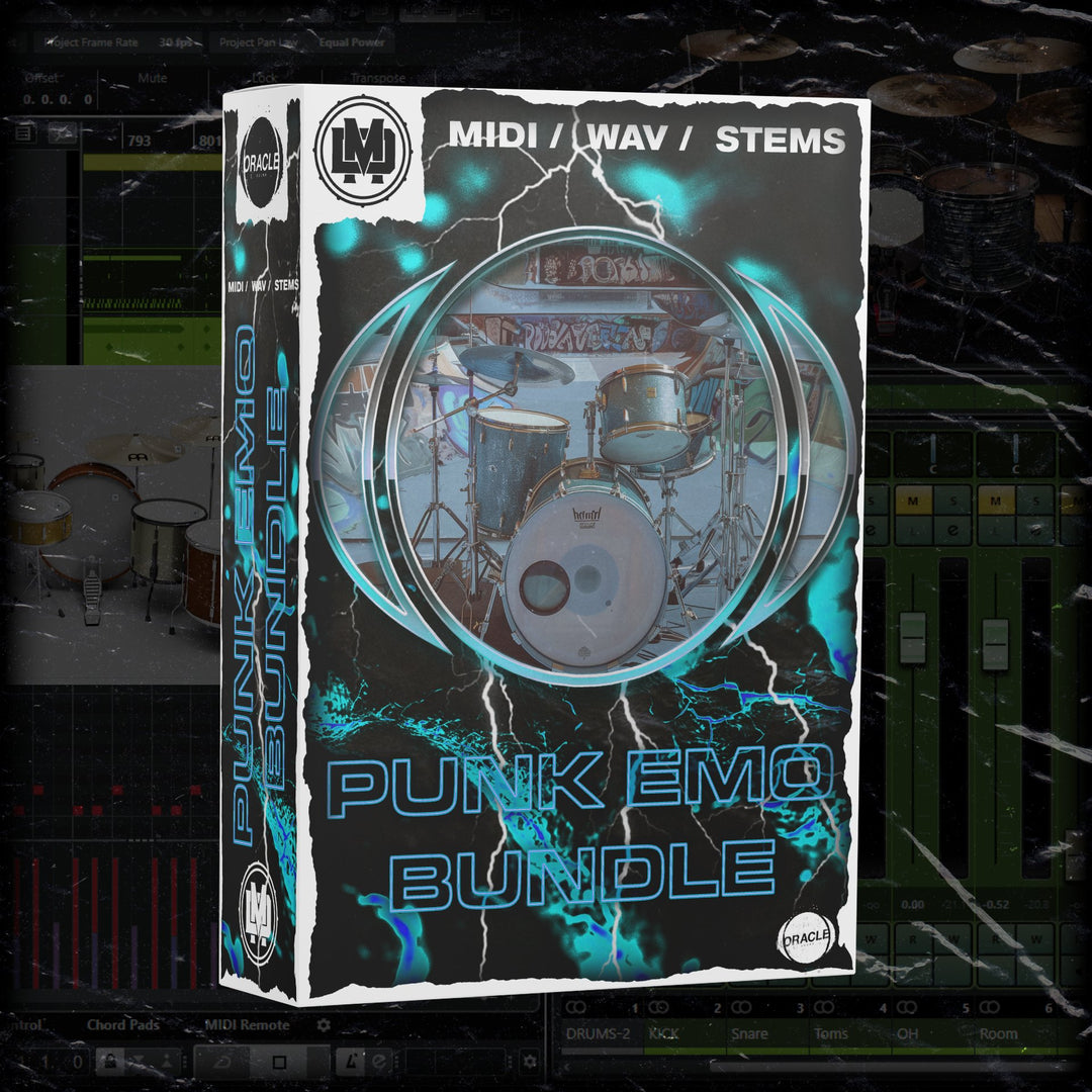 PUNK EMO BUNDLE - 66 SONGS + 200 GUITAR FILES - Oracle Sound