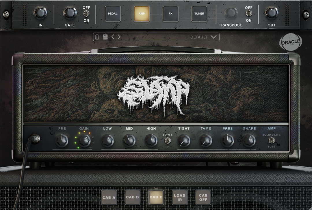 SLAMP v2.5 amp channel 2 panel - Oracle Sound