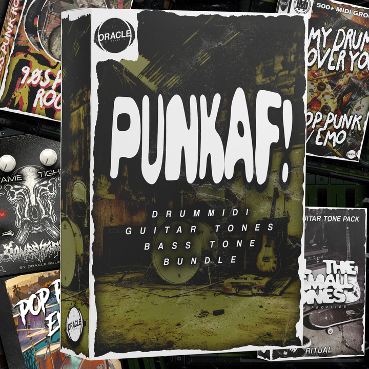 PUNKAF! Guitar Drums and Bass Bundle