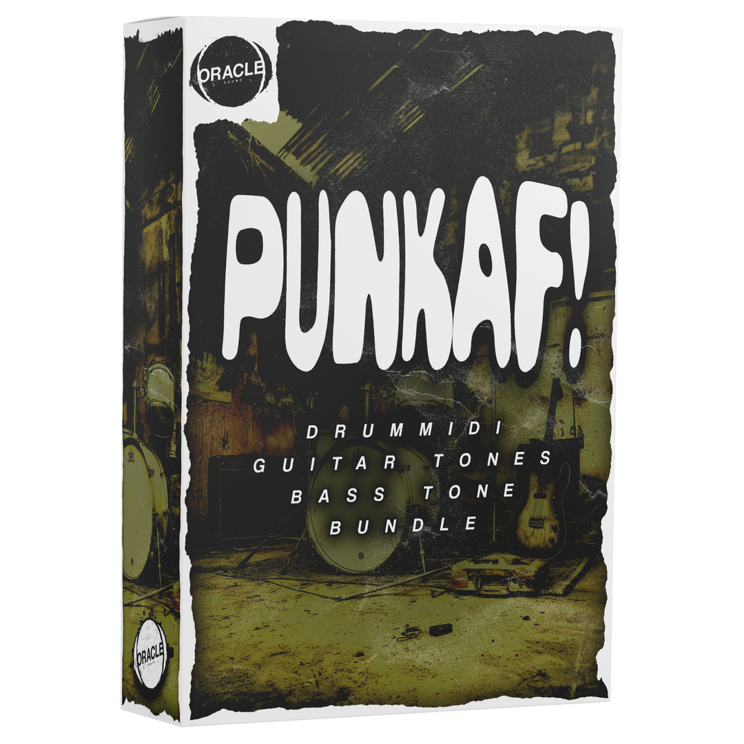 PUNKAF! Guitar Drums and Bass Bundle