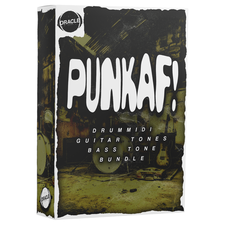 PUNKAF! Guitar Drums and Bass Bundle