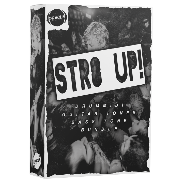 STR8UP! HARDCORE DRUMS, BASS & GUITAR BUNDLE