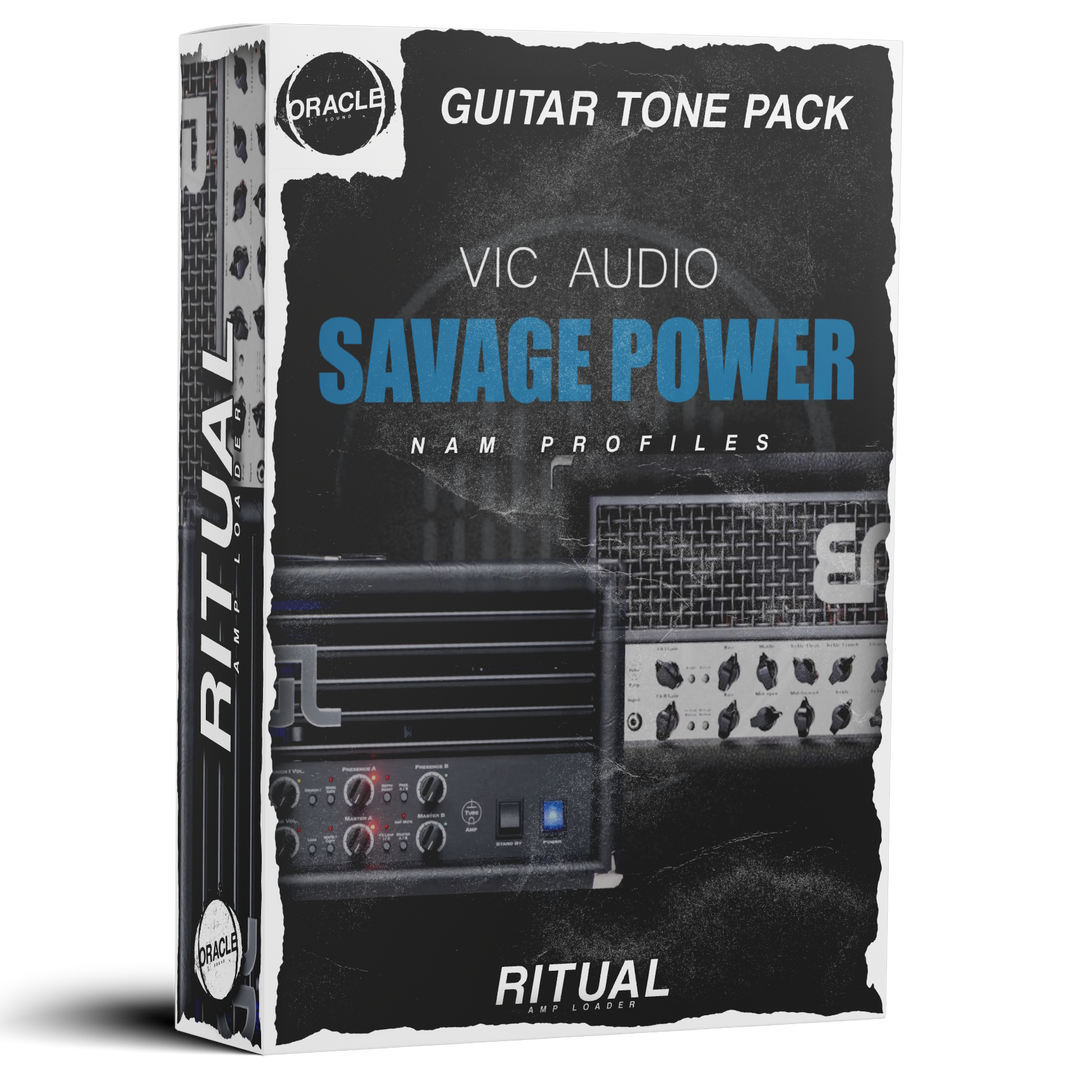 VIC AUDIO SAVAGE POWER NAM PROFILES - included in the All NAM/ToneX Bundle