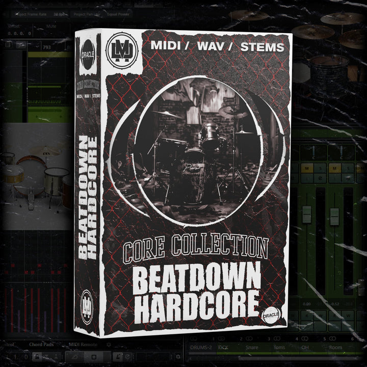 STR8UP! HARDCORE DRUMS, BASS & GUITAR BUNDLE