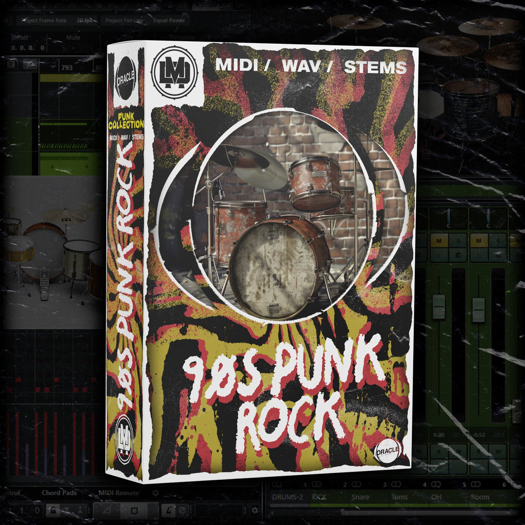90S PUNK ROCK 10 SONG MIDI PACK - Oracle Sound