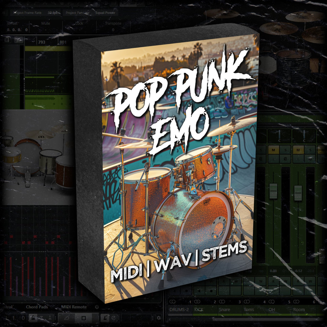 POP PUNK EMO 13 SONG MIDI PACK - Oracle Sound