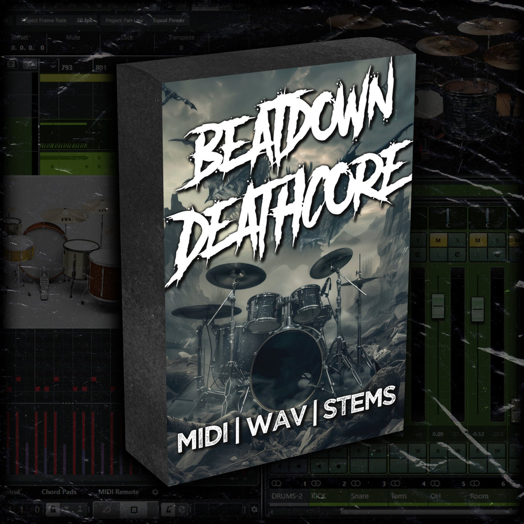 BEATDOWN 10 SONG MIDI PACK - Oracle Sound